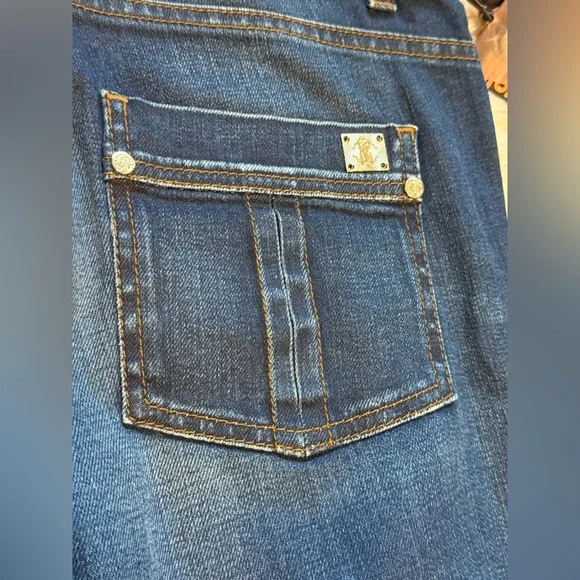 NWT Roberto Cavalli Straight Leg Skinny Jeans - Size 10 (IT46) - Picture 5 of 9